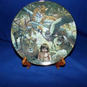 Vintage Artaffects Peaceable Kingdom Living in Harmony Collector's Plate - 1992
